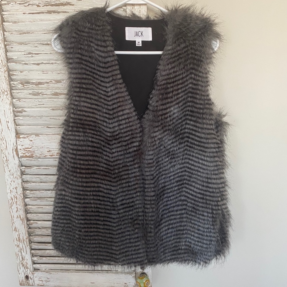 Jack Faux fur vest